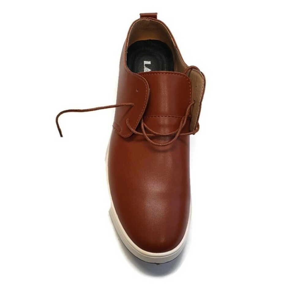 Laoks Mens 10.5 Casual Oxford Shoes Breathable Lace-Up Flat Fashion Sneakers - Picture 5 of 10